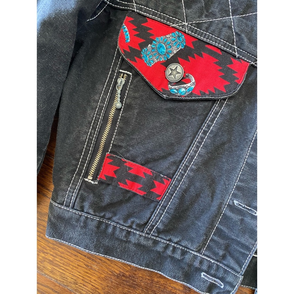 Vintage Unionbay Western Coastal Cowgirl Denim Jacket - Picture 3 of 11